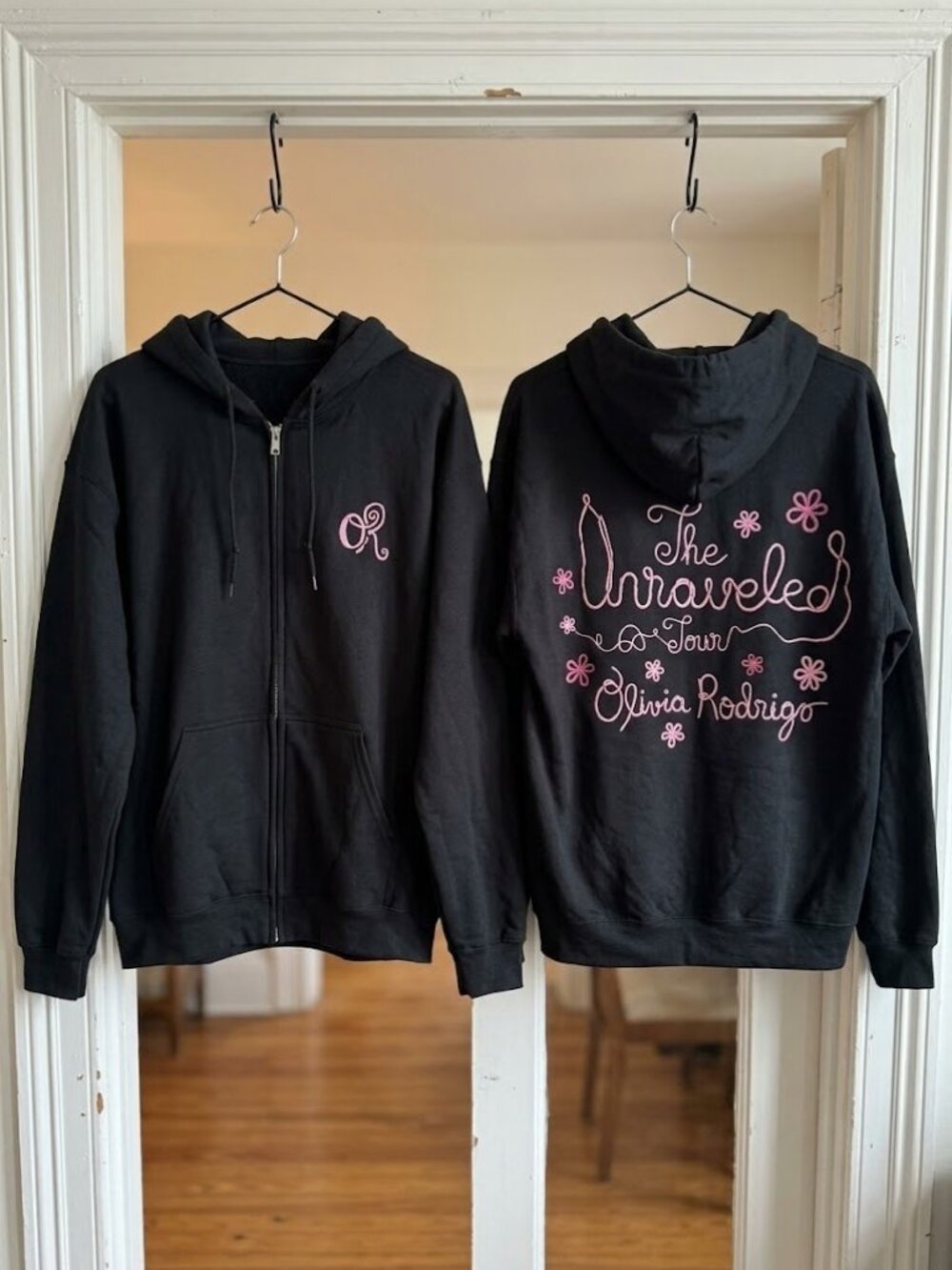 Olivia Rodrigo Unraveled Tour 2026 Zip Hoodie